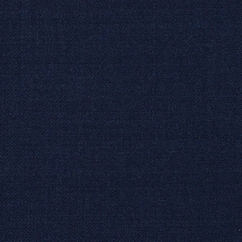 Navy Blue Plain Twill Super 120's All Wool Suiting