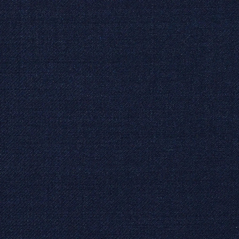 Navy Blue Plain Twill Super 120's All Wool Suiting