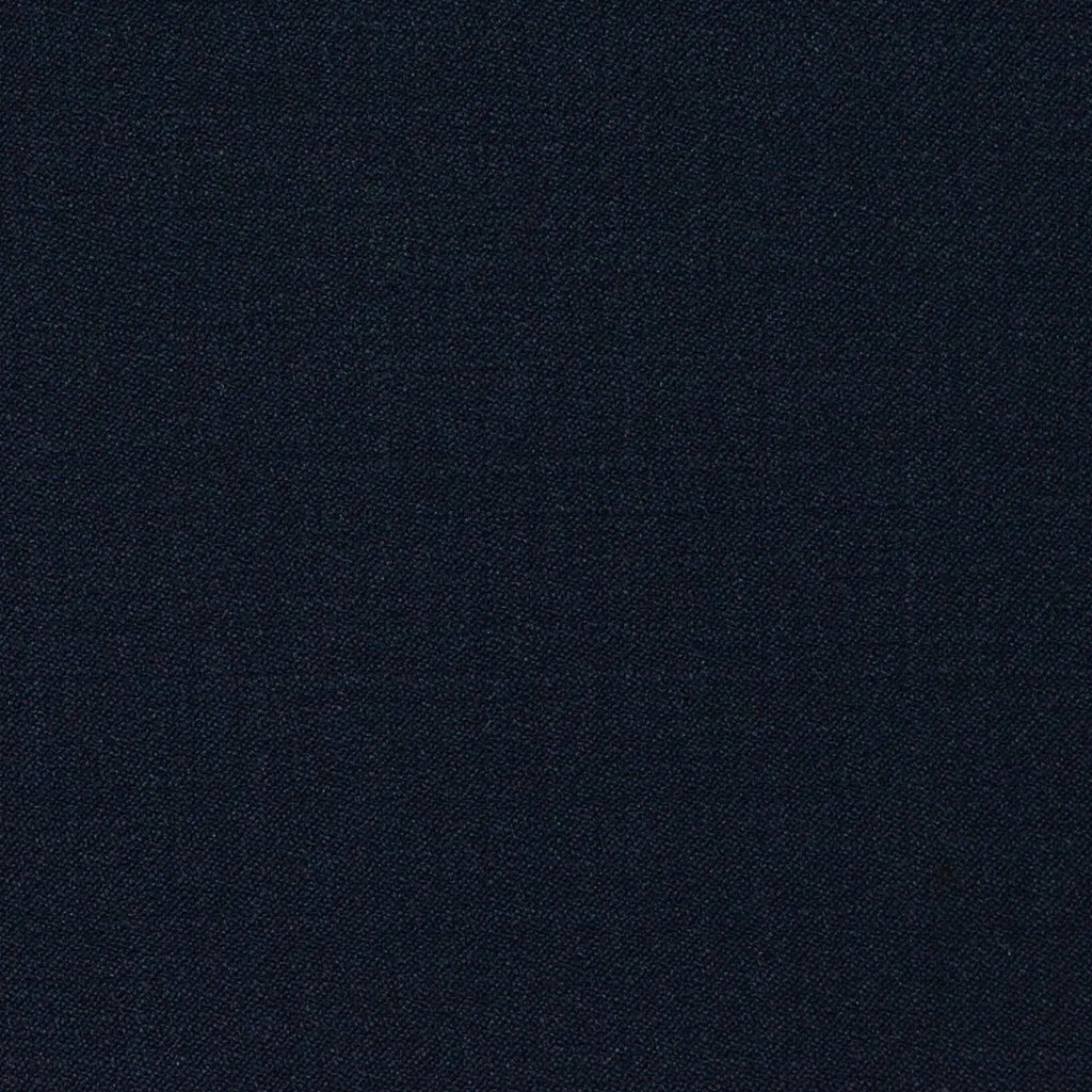 Dark Navy Blue Plain Twill Super 120's All Wool Suiting