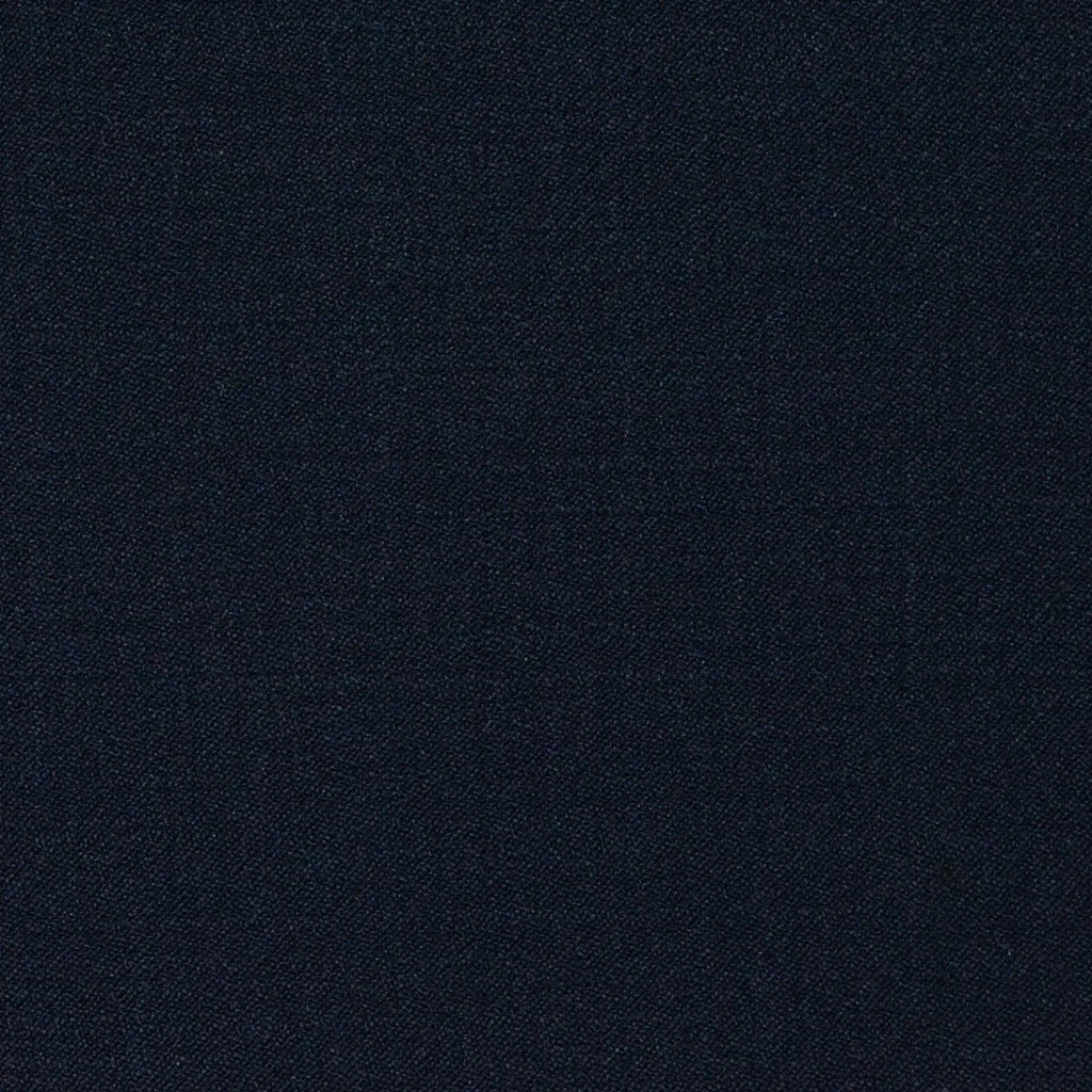 Dark Navy Blue Plain Twill Super 120's All Wool Suiting