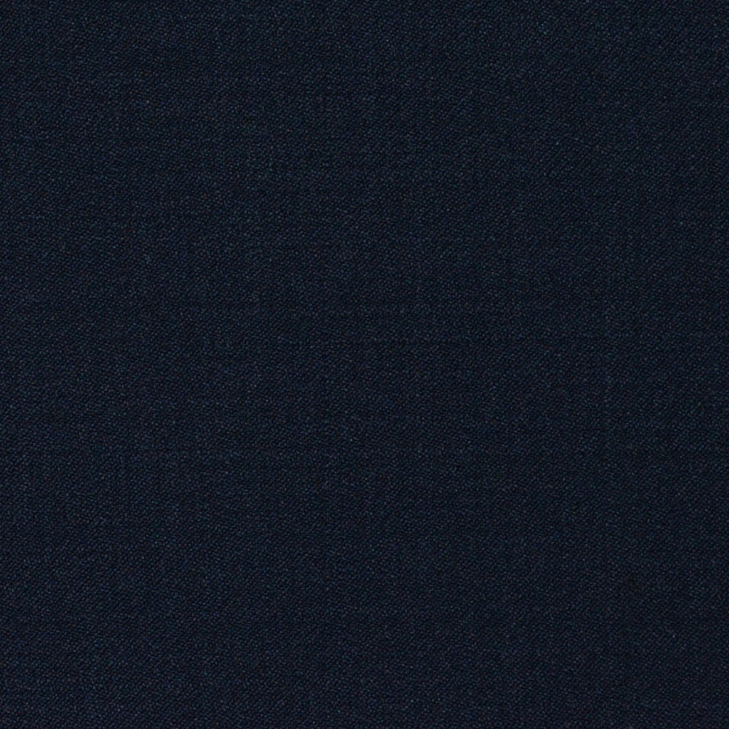 Dark Navy Blue Plain Twill Super 120's All Wool Suiting