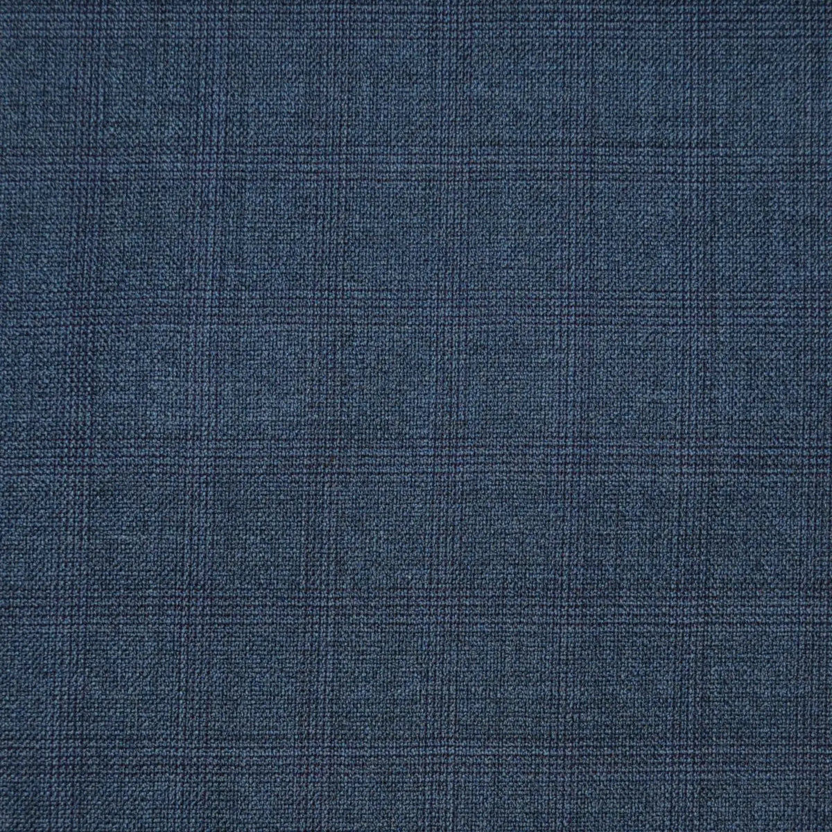 Medium Grey with Muted Plum Multi Check Super 120's All Wool Suiting