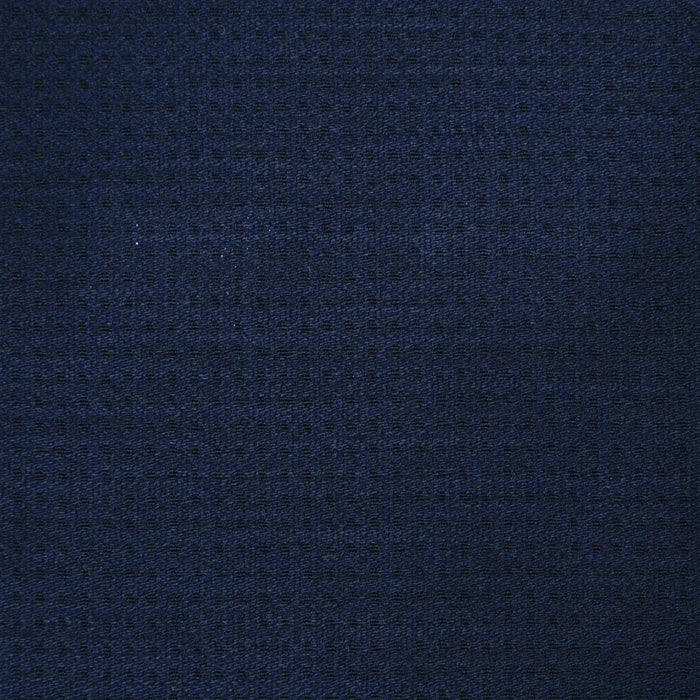 Navy Blue with Muted 1/8" Self Check Super 120's All Wool Suiting