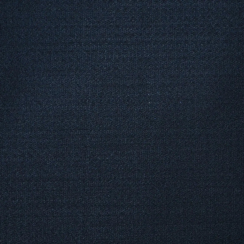 Black with Muted 1/8" Self Check Super 120's All Wool Suiting