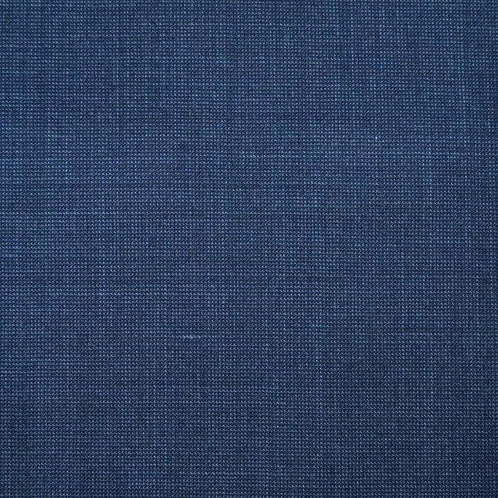 Medium Blue Nailhead/Tick Super 120's All Wool Suiting