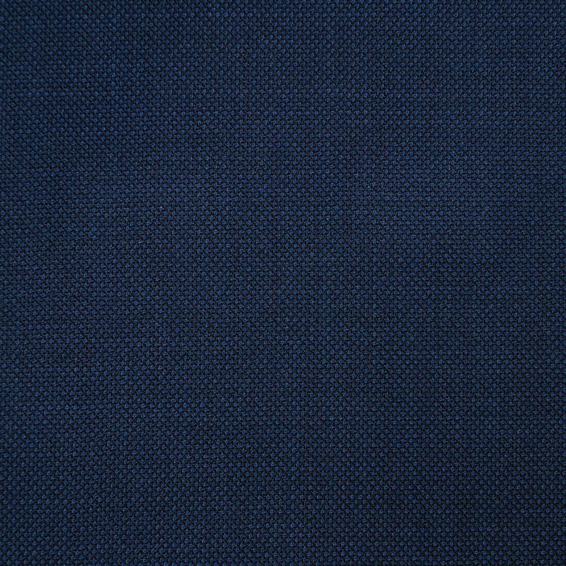 Bright Navy Blue Birdseye Super 120's All Wool Suiting