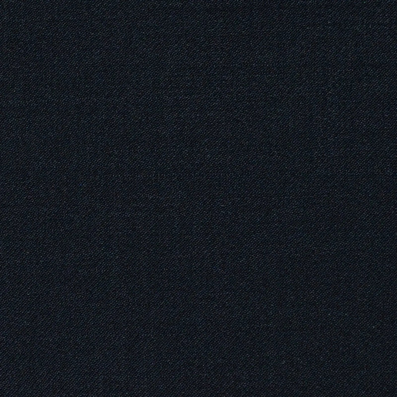 Black Plain Twill Super 120's All Wool Suiting