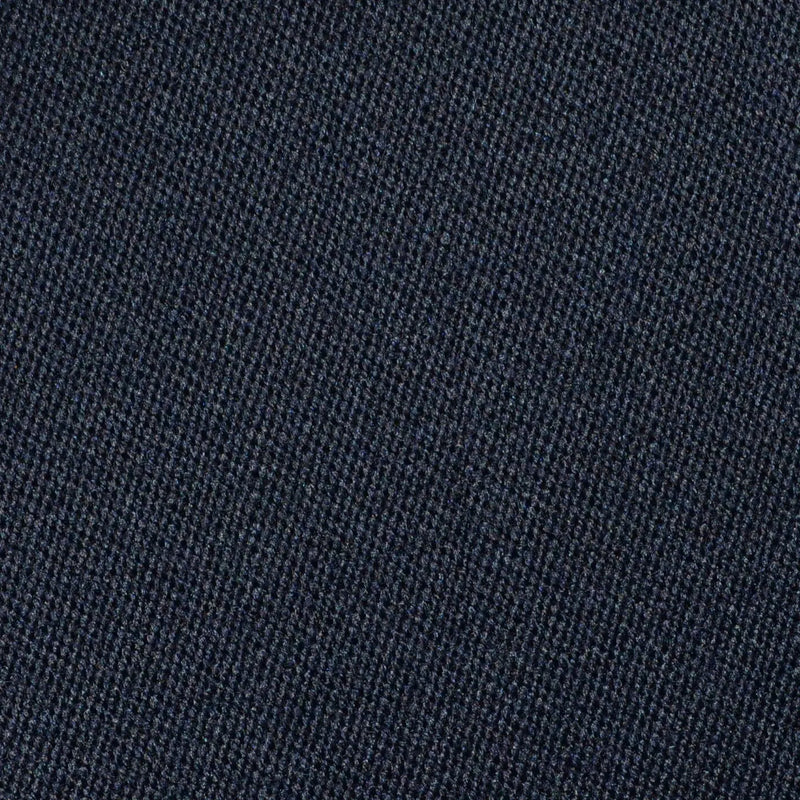 Navy Blue Venetian Pure New Wool Suiting