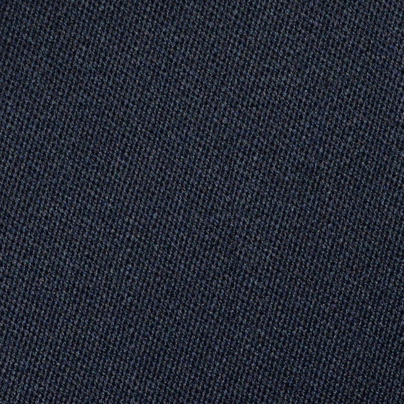 Navy Blue Venetian Pure New Wool Suiting