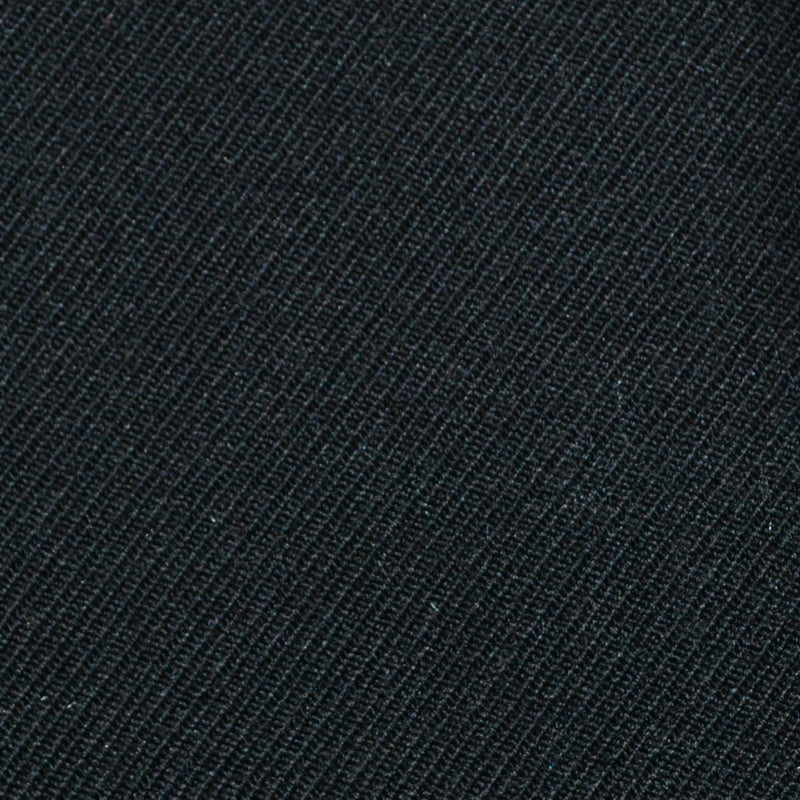 Black Cavalry Twill Pure New Wool Suiting