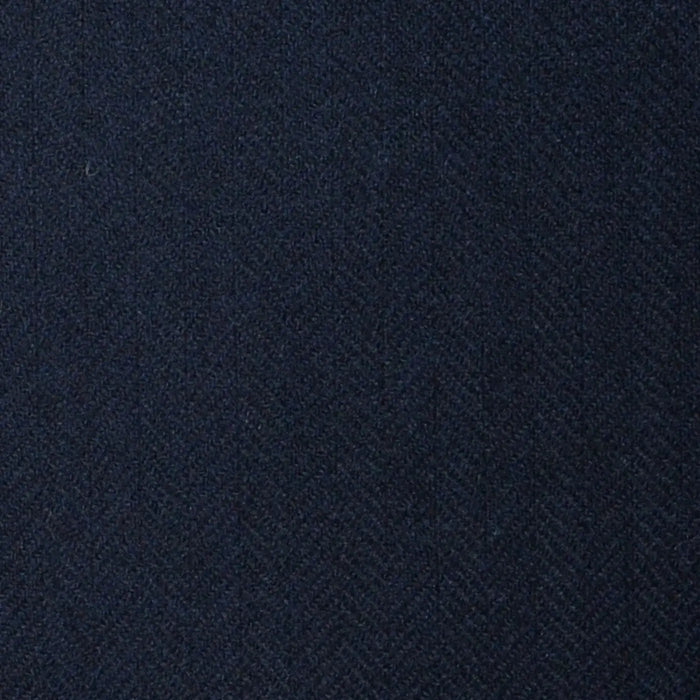 Black Herringbone Lambswool & Cashmere Jacketing