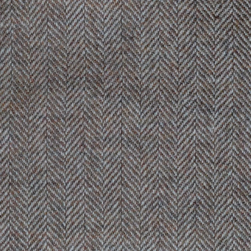 Light Brown Herringbone Lambswool & Cashmere Jacketing