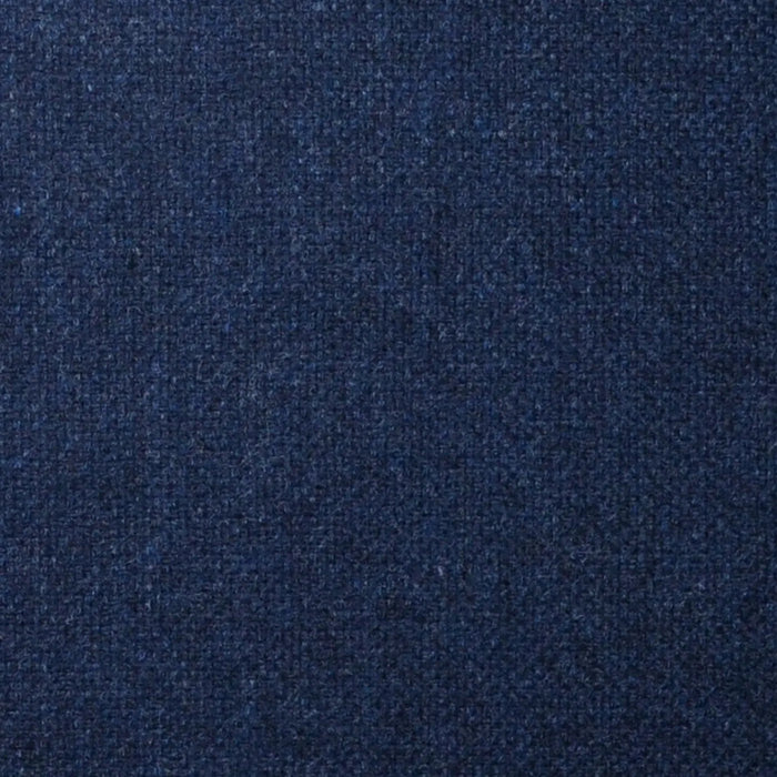 Navy Blue and Black Barley Corn Lambswool & Cashmere Jacketing