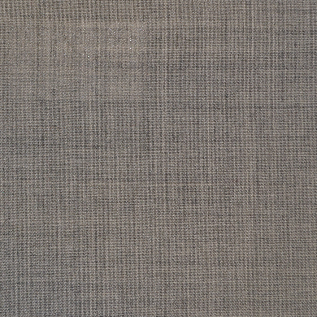 Light Grey Plain Weave Super 120's Suiting