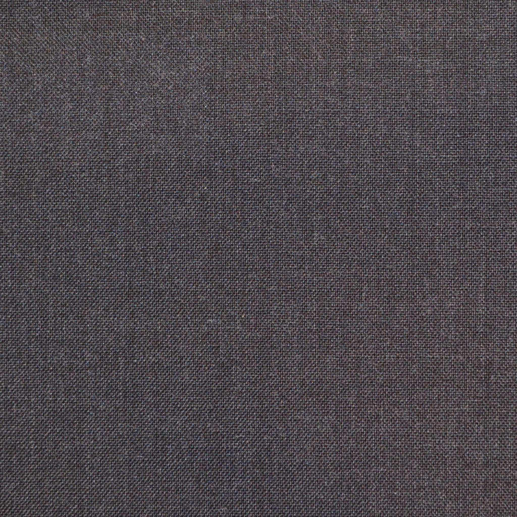 Charcoal Grey Plain Weave Super 120's Suiting
