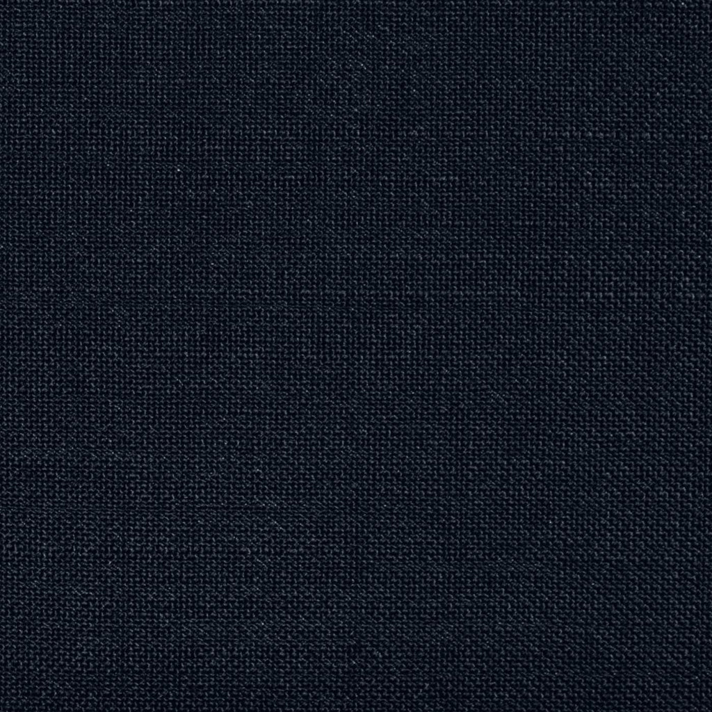 Dark Navy Blue Wool & Kid Mohair Suiting