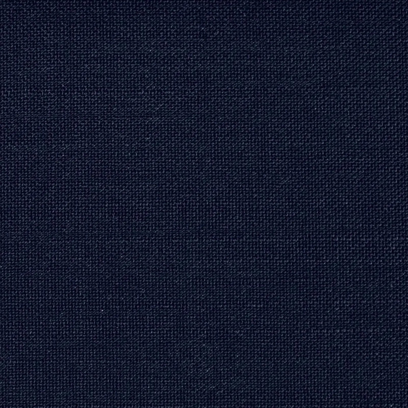Navy Blue Wool & Kid Mohair Suiting