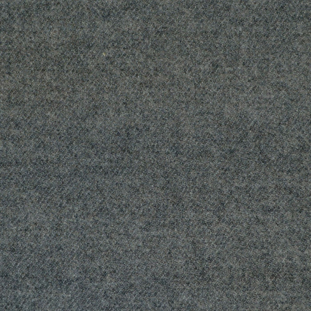 Medium Grey Super 140's Wool & Cashmere Flannel Suiting