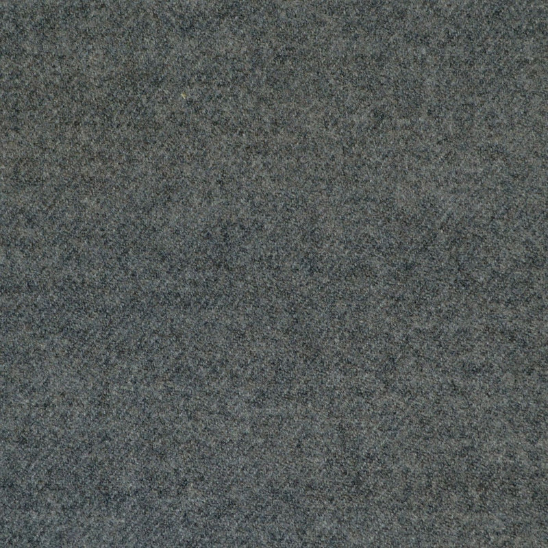 Medium Grey Super 140's Wool & Cashmere Flannel Suiting