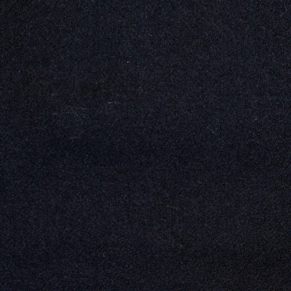 Dark Navy Blue Super 140's Wool & Cashmere Flannel Suiting