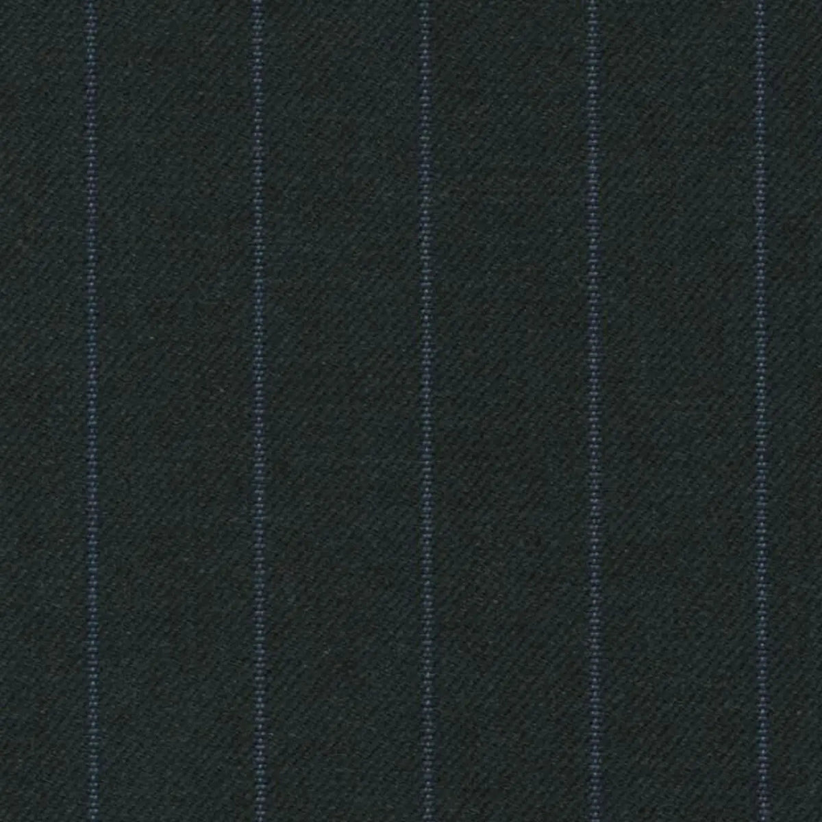 Dark Grey with Blue Stripe Super 140's All Wool Suiting By Holland & Sherry