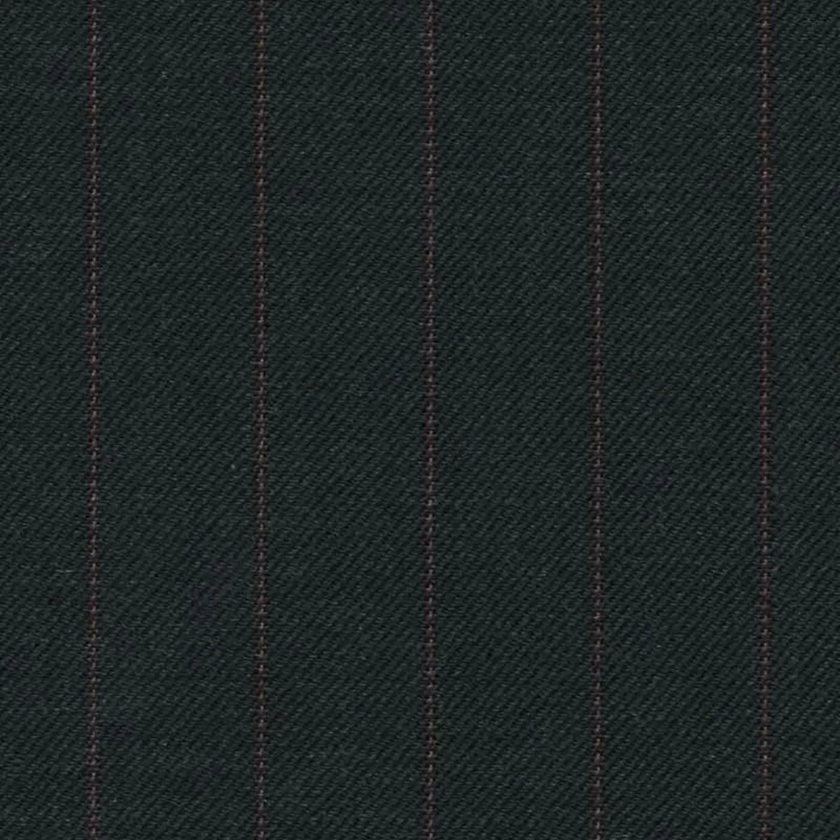 Dark Grey with Red Stripe Super 140's All Wool Suiting By Holland & Sherry