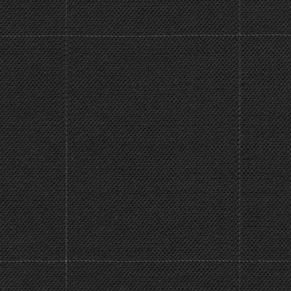 Dark Grey Sharkskin Window Pane Check Super 140's All Wool Suiting By Holland & Sherry