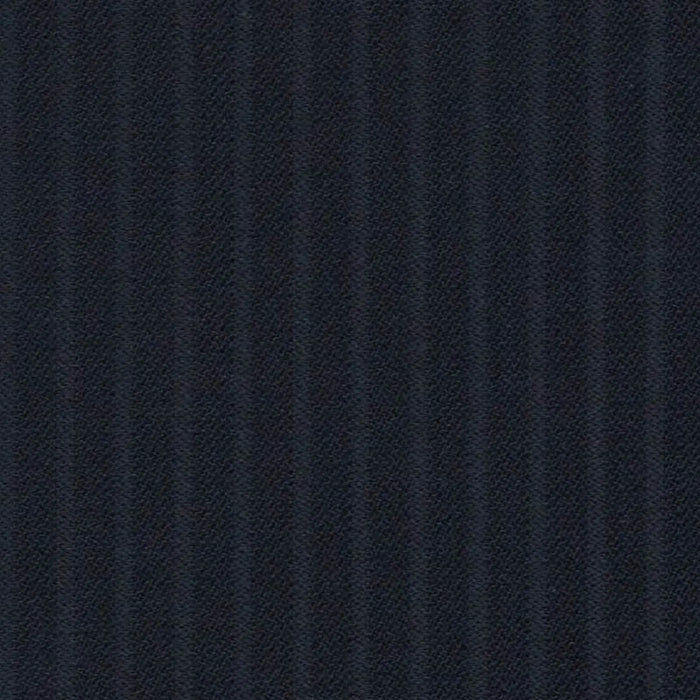 Navy Blue Self Stripe Super 140's All Wool Suiting By Holland & Sherry