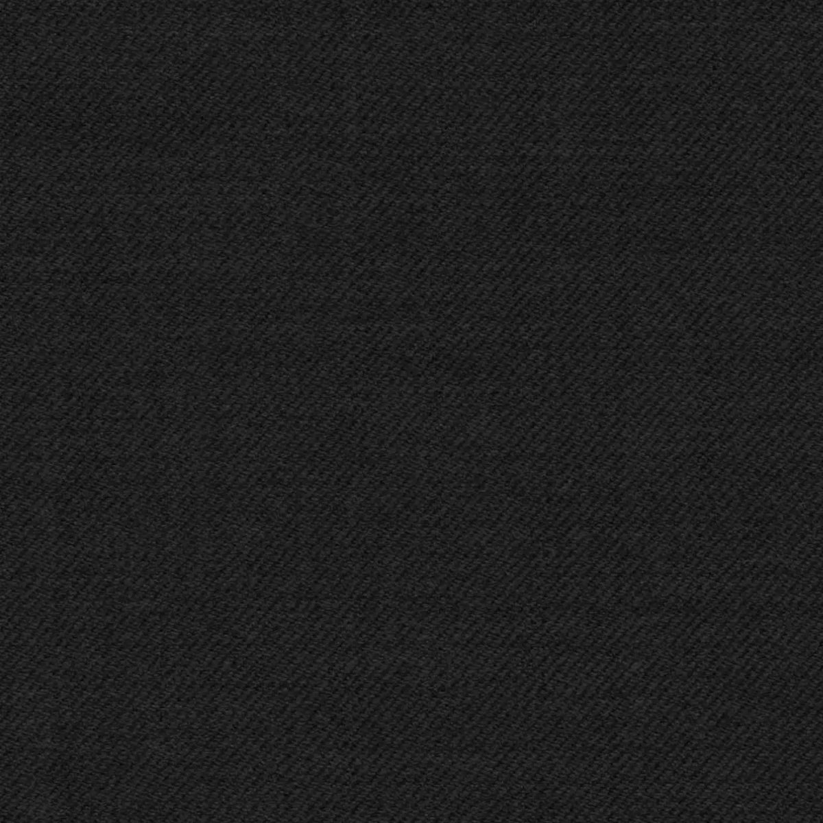 Black Super 140's All Wool Suiting By Holland & Sherry