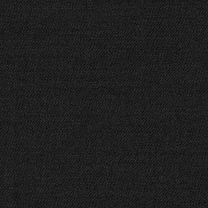 Black Super 140's All Wool Suiting By Holland & Sherry