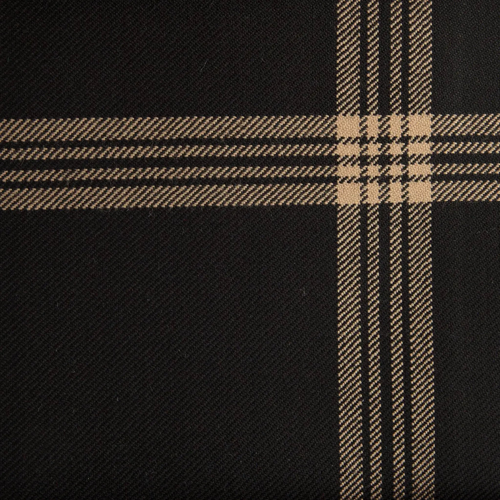 Celtic Black All Wool Heavy Weight Tartan