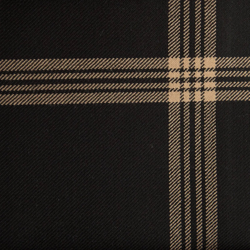 Celtic Black All Wool Heavy Weight Tartan