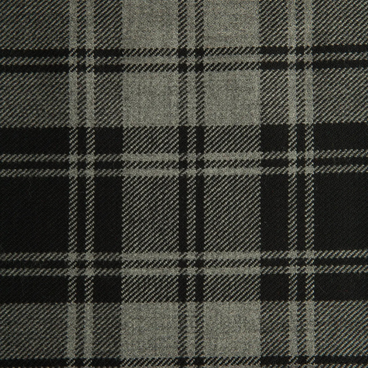 Douglas Grey All Wool Heavy Weight Tartan