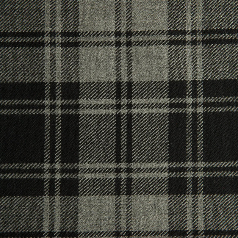 Douglas Grey All Wool Heavy Weight Tartan