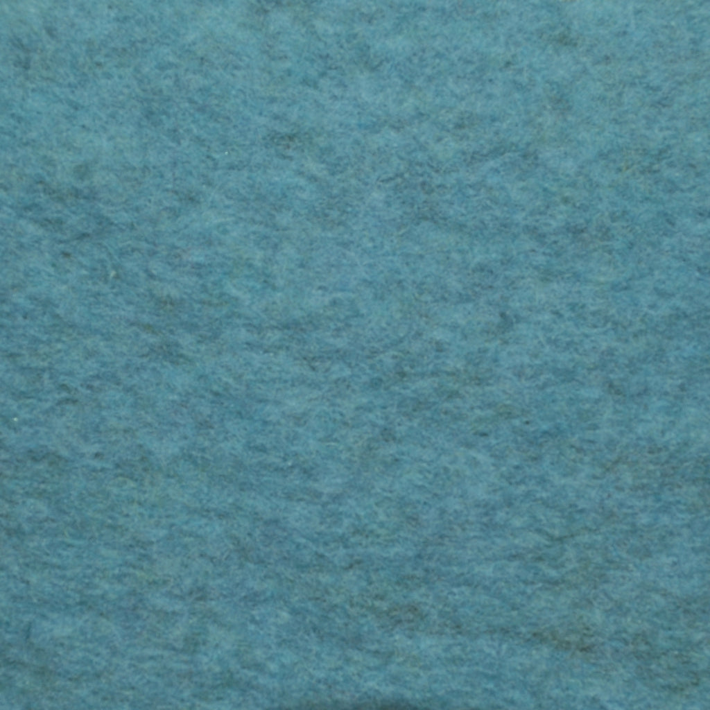Light Blue Boiled Wool Blend Italian Coating - 2.00 Metres