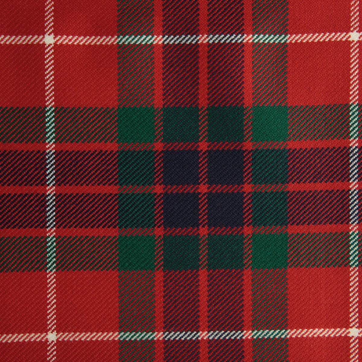 Fraser Modern Red All Wool Heavy Weight Tartan
