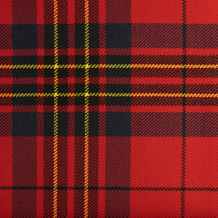 Leslie Modern Red All Wool Heavy Weight Tartan
