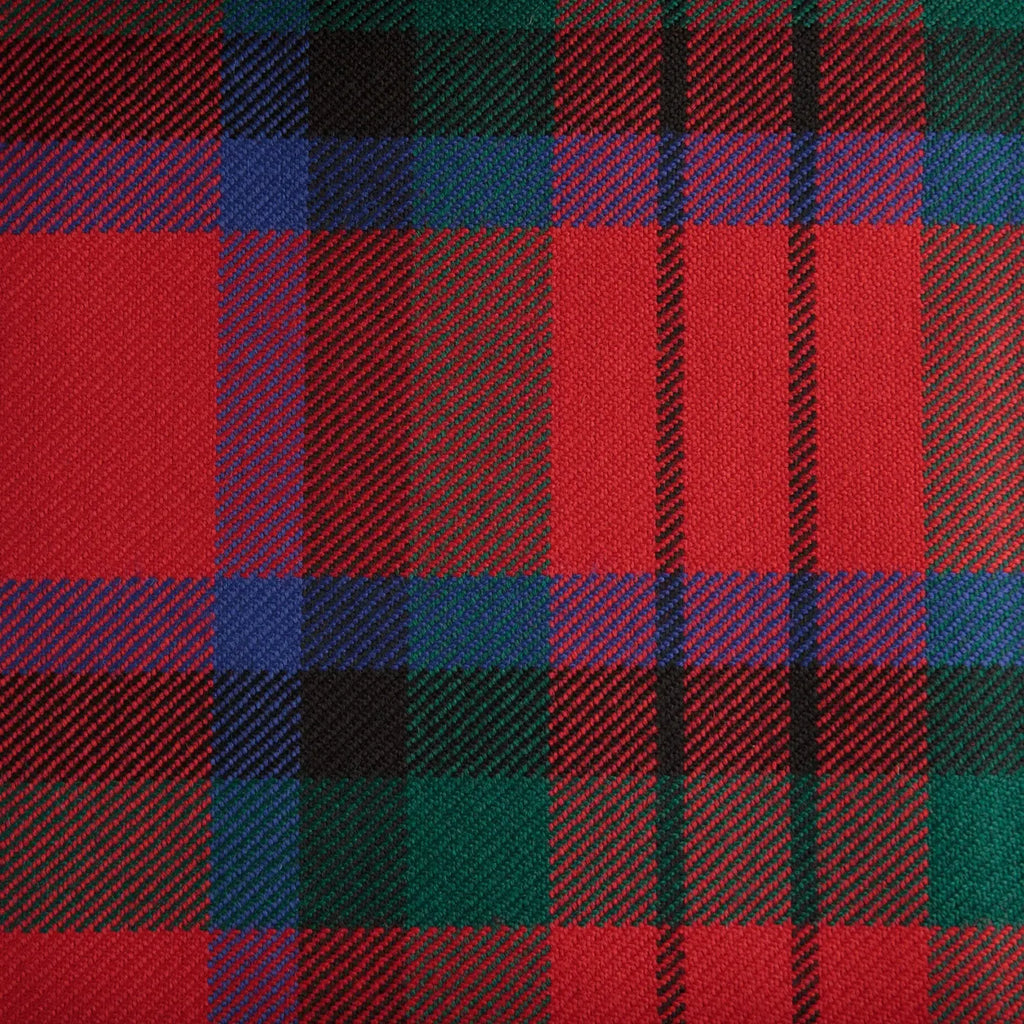 Macduff Modern Red All Wool Heavy Weight Tartan