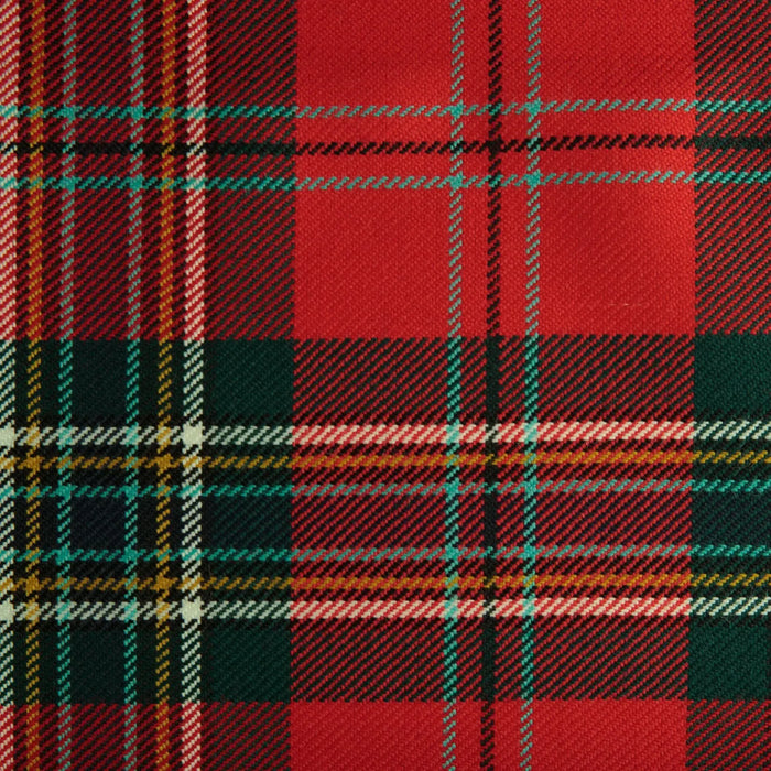 Maclean Of Duart Modern Red All Wool Heavy Weight Tartan