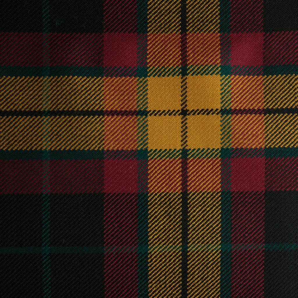 Macmillian Modern Black All Wool Heavy Weight Tartan