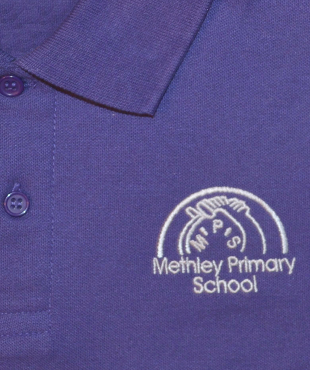 Methley Primary School Purple Polo Shirt